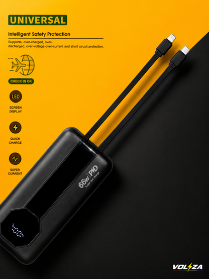 Fast-Charging Power Bank 15,000mAh